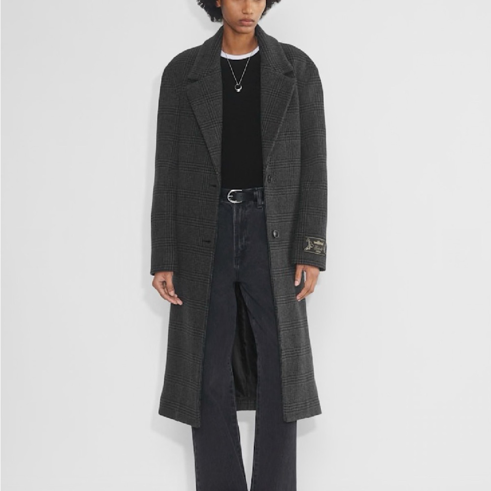 Wilfred Charcoal Trench Coat